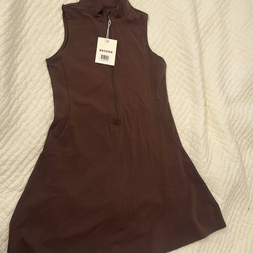 Brown Recess Pickleball dress